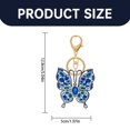 thumbnail image 3 of 1X Pendant Clearance! Petcee Butterfly Christmas Ornaments 2024 Butterfly Hanging Ornaments for Christmas Tree Decorations Butterfly Keepsake Gifts for Girl Friend Sister Mother, 3 of 9