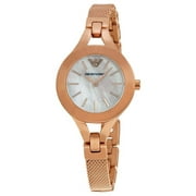 Emporio Armani Mother of Pearl Dial Ladies Watch AR7329