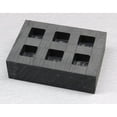 thumbnail image 2 of 6 Cavity 1oz Graphite Ingot Mold for Melting Casting Refining Scrap Metal Jewelry Precious Metal, 2 of 7