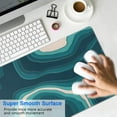 thumbnail image 4 of Extra Large Topographic Patterned Desk Mouse Pad - Non-Slip Rubber Base for Greater Comfort and Style - A Perfect Enhancement to Your Desk Decor, 4 of 7