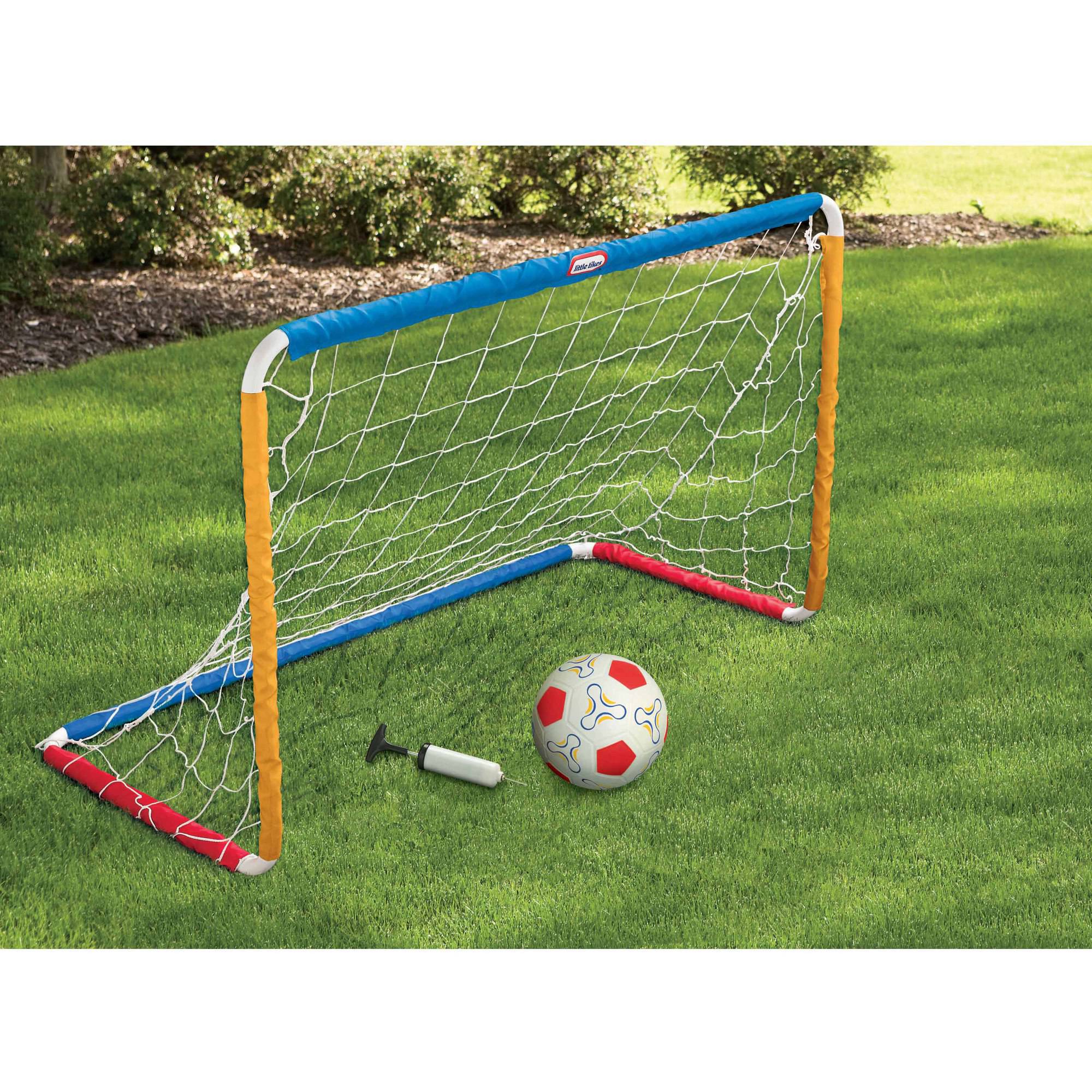 Little Tikes Easy Score Toy Soccer Set with Ball, Goal, and Pump- Toy Sports Play Set for Toddlers Kids Girls Boys Ages 3 4 5+ Year Old - image 5 of 5