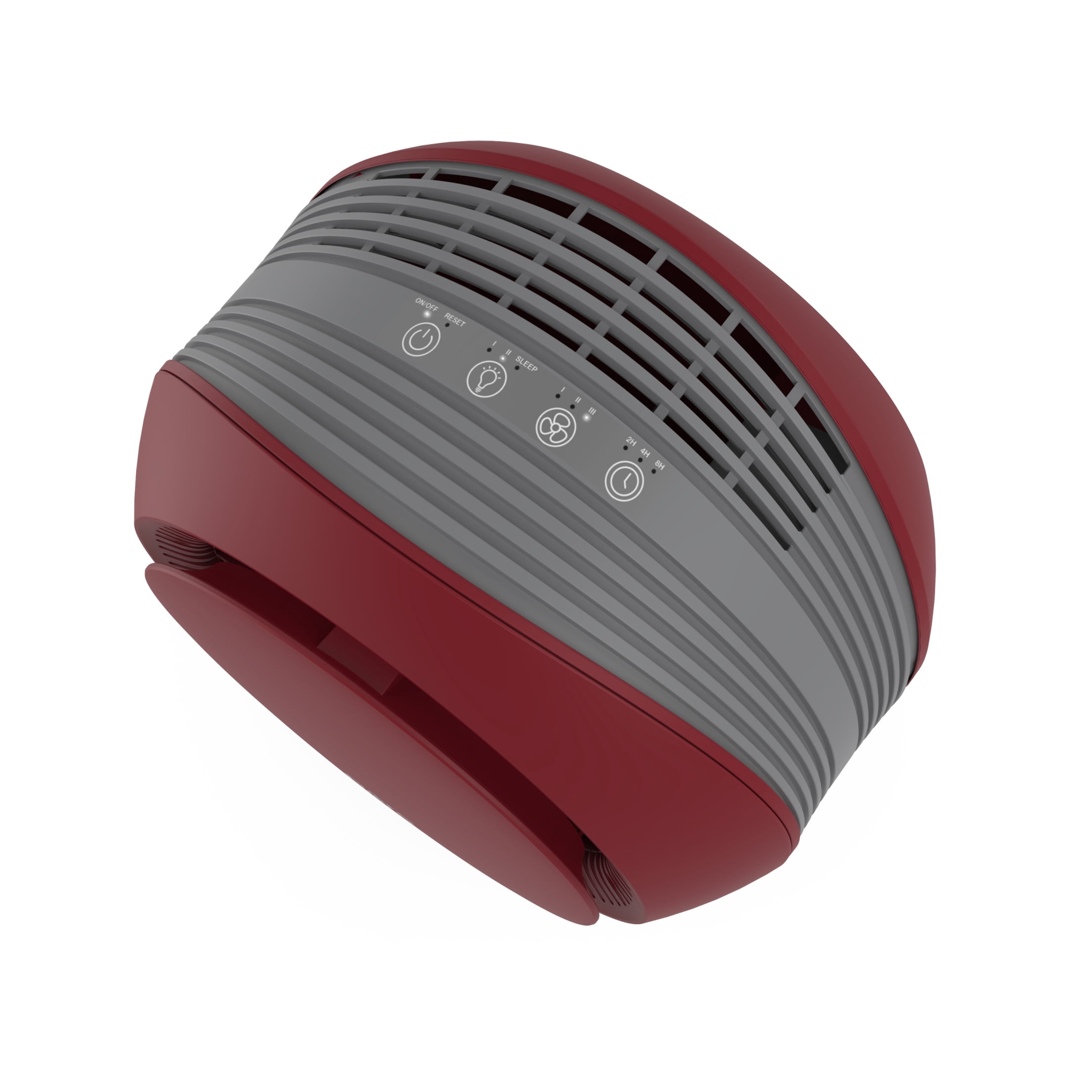 PureZone Halo True HEPA Air Purifier - Red