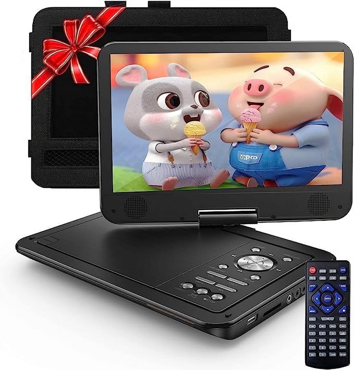 Sylvania SDVD1251-B 12in Portable Dvd Player, Black - Walmart.com