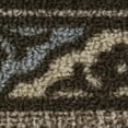 thumbnail image 6 of Maples Rugs Florence Traditional Swirl Brown Washable Entryway Area Rug, 2'6 x 3'10, 6 of 7