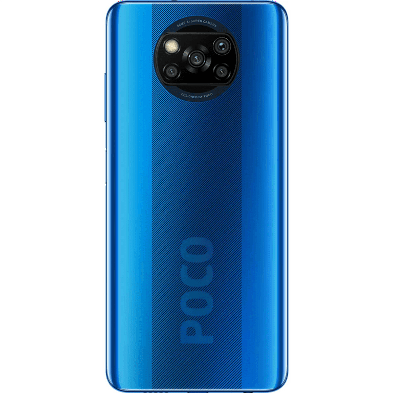 Xiaomi Poco X3 NFC (M2007J20CG) 128GB 6GB Cobalt Blue (Unlocked) Smartphone  for sale online