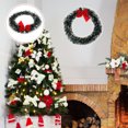 thumbnail image 6 of Gymnture Christmas Wreaths with Red Bows - Festive Door Decor, 6 of 10