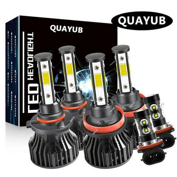 For Nissan Pathfinder 2013 2014 2015 2016 LED Headlight Low Beam Fog Light Kit