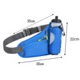 thumbnail image 5 of Solid-Color Water Bottle Belt Bag with Drawstring Anti-Theft Large Capacity Bag for Fitness Jogging, 5 of 5
