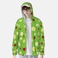 thumbnail image 2 of Vsdgher Daisies And Ladybugs Print Adult Hoodie Shirts Rash Guard for Men Women,Long Sleeve Sun Protection Fishing Shirts for Athletic Running Swim-Medium, 2 of 7