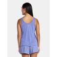 thumbnail image 3 of Disney Winnie the Pooh Women's and Women's Plus Tank Top and Shorts Pajama Set, 2-Piece, Sizes XS-3X, 3 of 5