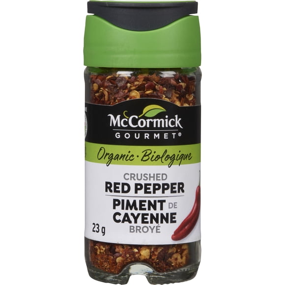 McCormick Gourmet, New Bottle, Premium Quality Natural Herbs & Spices, Organic Crushed Red Pepper