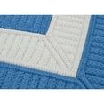 thumbnail image 2 of Colonial Mills Rope Walk Braided Blue Area Rug 4x6, 2 of 2