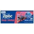 thumbnail image 1 of Ziploc® Storage Bags with Stay Open Technology, Medium, 28 Bags, 1 of 7