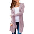 thumbnail image 1 of HKEDES Cardigan Ouvert pour Femmes avec Poches P-TG, 1 of 11