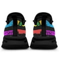 thumbnail image 5 of Autism Acceptance American Shoes Trail Running Shoe Non-Slip Breathable Comfortable Sneakers Black Size 7, 5 of 7