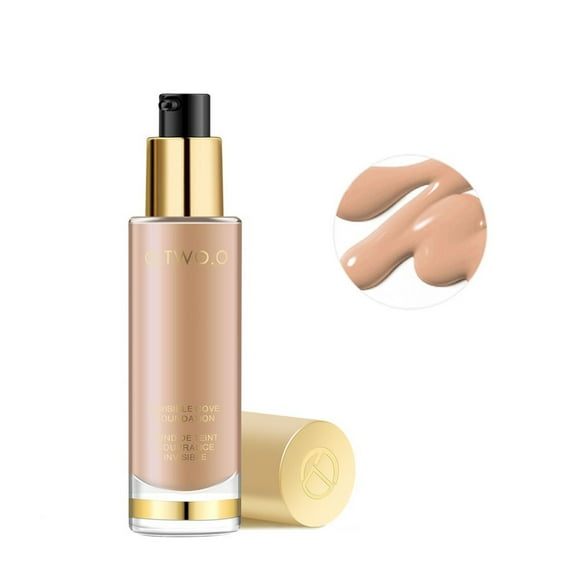 RKSTN Foundation Lightweight Nude Makeup Gold Liquid Foundation Natural Retouching Concealer Long-lasting Makeup Liquid Foundation Lightweight & Medium Coverage Foundation