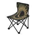 thumbnail image 2 of BZSMCE Camping Chairs Modern Cosmic Sunburst Pattern Folding chair, 2 of 8