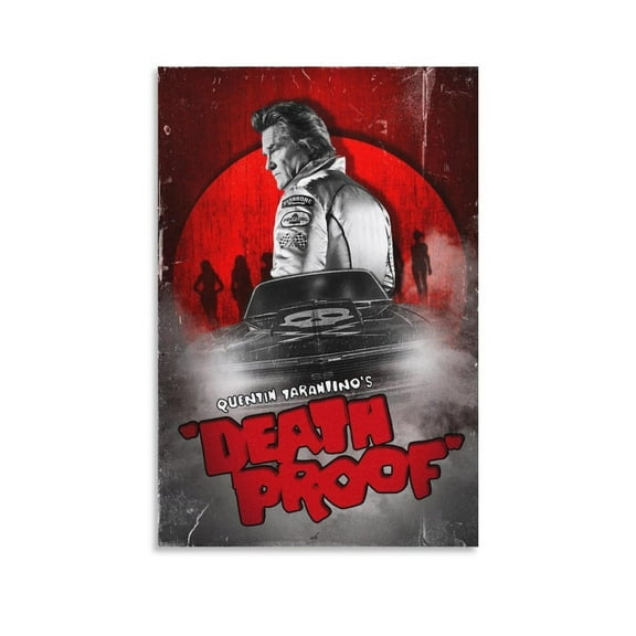 Death-Proof Action Crime Thriller Movie Poster Artworks Picture Print Poster Wall Art Painting Canvas Decor Home Posters Decorative