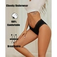 thumbnail image 4 of Bikini Underwear Knowyou Cotton Cheeky para mujer, paquete de 6, 4 of 5