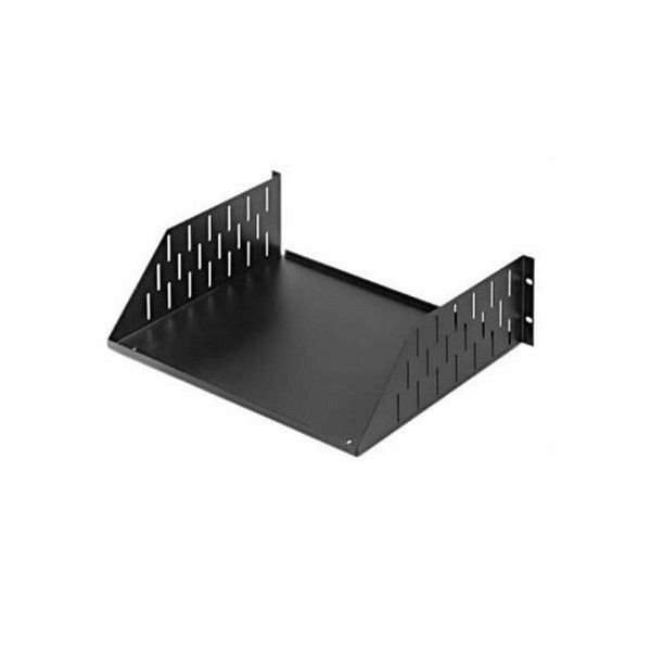 Custom Audio 55515478 4u Black Rack Rugged Shelf14.5 Inch Depth