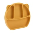 thumbnail image 4 of Utensilio para niños pequeños, plato para bebé, plato de comedor dividido de silicona, cuenco dividido, el mejor de su clase, 4 of 9