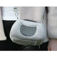 thumbnail image 2 of Pet Animals Bag, Small Hamster Out Carry Bag with Shoulder Strap Breathable Portable Travel Handbags (Grey), 2 of 3