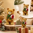 thumbnail image 5 of 2026 Christmas Indoor Decoration Christmas Resin Bear Ornament, 5 of 7