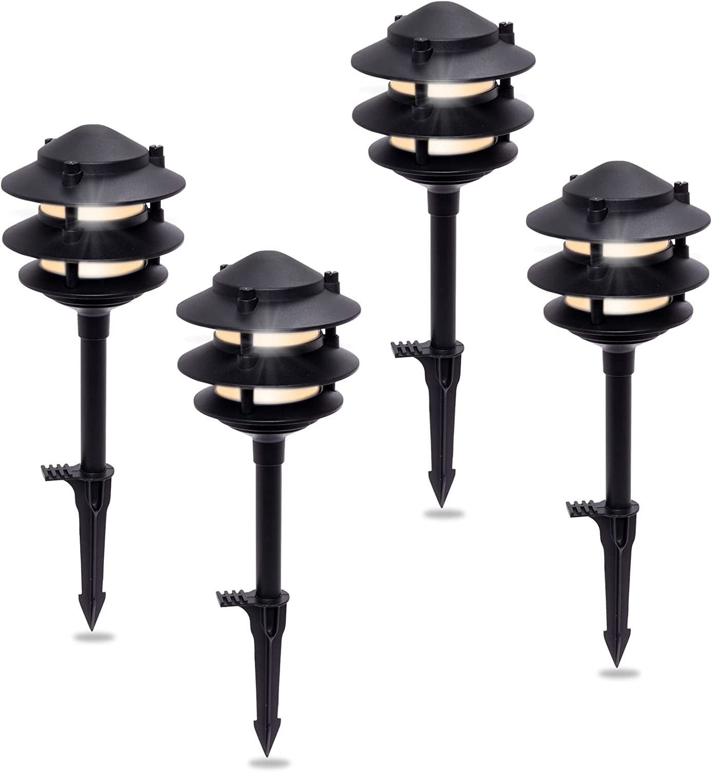 GreenLighting Low Voltage Landscape Pathway Lights Cast Aluminum 11W