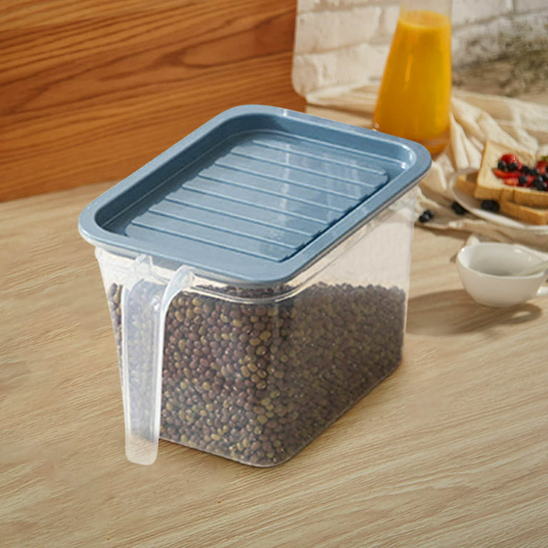 Household Refrigerator Kitchen Storage Box SeaLED Fruit Food Fresh-Keeping  Box Food Containers Sealable Containers Clear Cereal Storage Containers  Airtight Food 
