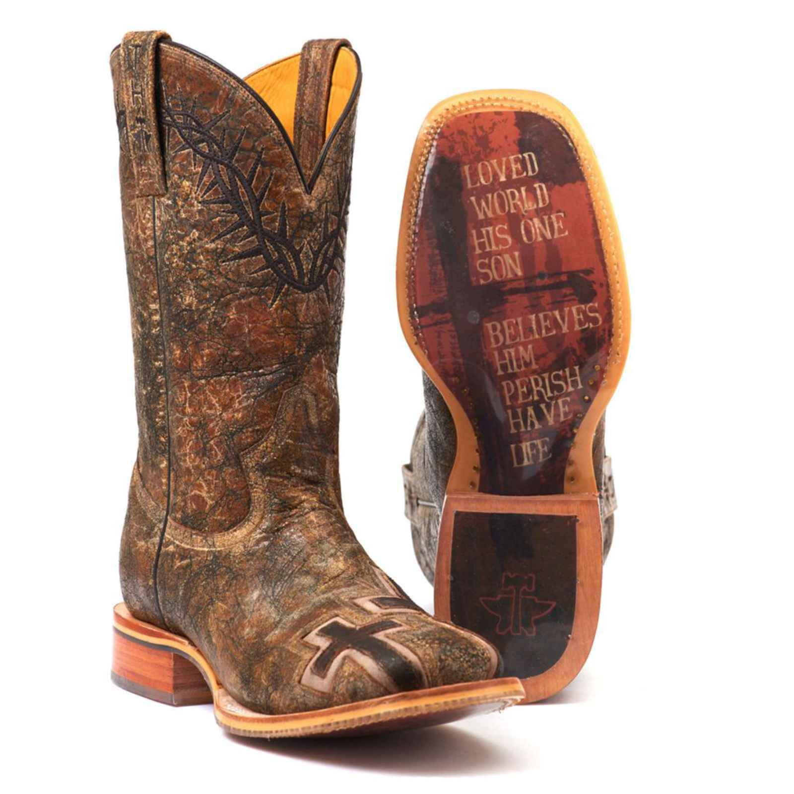 Tin Haul Tin Haul 0007 Brown Marbled Leather John 316