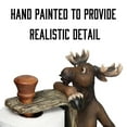 thumbnail image 3 of Rivers Edge Products Countertop Paper Towel Holder, Unique Resin and Wood Paper Towel Holder, Novelty Napkin Roll Holder for Counter, Giftable Animal Paper Towel Stand, Moose, 3 of 7