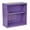 Purple, variant on Pemberly Row Contemporary 2 Shelf Metal Purple Finish Bookcase