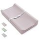 thumbnail image 1 of Cambiador para bebés Blissful Diary de piel vegana, impermeable, color topo, 1 of 7