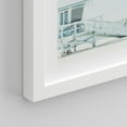 thumbnail image 4 of PixonSign Framed Canvas Print Wall Art Set - Ocean Beach & Tropical Tree Landscapes Poster Modern Art - Gallery Set of 9 Nature Wilderness Photography Art Wall Décor for Home Decor - White, 4 of 5