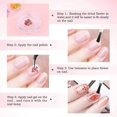thumbnail image 2 of Dried Flowers, Dried Flowers for Nail Art, 3D Nail Art Sticker/Decals, Real Natural Small Pressed Dried Flowers with Starry, Leaves, Five Flower, and, 2 of 4