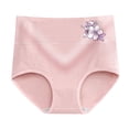 thumbnail image 1 of Ropa Interior dama Gibobby Bragas Cintura alta Tamaño Algodón en 3D Color sólido para mujer Rosa XXL, 1 of 3