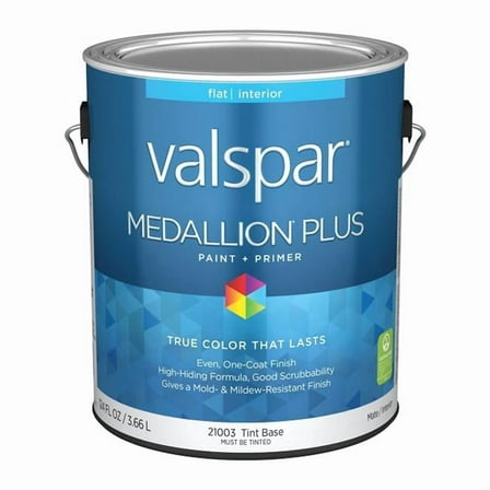 Valspar 028.0021003.007 1 gal Medallion Plus Acrylic Latex All Purpose Paint, Tint - Pack of 4