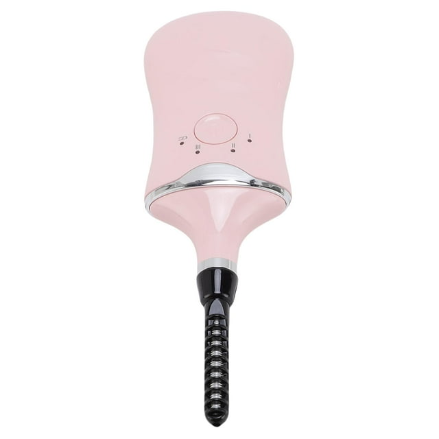 Heated Eyelash Curler with 3 Adjustable Temperature Modes, 3 Replacement Brush Head Heating Lash Curler, Smart Memory, Light Indicators for Charging, Long Lasting Curls All Day
