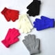 thumbnail image 4 of Xiao Hua 2 pares de guantes de invierno para niños, guantes elásticos cálidos de punto sueltos para niños pequeños, adecuados para niños y niñas de Navidad de 5 a 10 años (rosa), 4 of 5