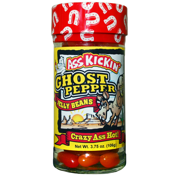 Ass Kickin Ghost Pepper Jelly Beans 3.75 oz