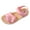 Style 1-Pink, variant on Eashery Shoes for Toddlers Sandals Two Strap Active Toddler Sandals Brown 5