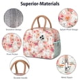thumbnail image 3 of Animal Paw Pattern Lunch Bag, Adorable Dog Lover Gift Tote with Artistic Dog Print for Work or Short Distance Travel, 3 of 5