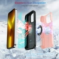 thumbnail image 2 of Hidden Series Designed for iPhone 13 Pro Case 5G, [Heat Dissipation] [No Fall-Off Kickstand] 360°Metal Ring, Military Grade Shockproof Phone Case for iPhone 13 Pro 6.1 Inch, Pink, 2 of 14
