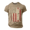 thumbnail image 4 of 250Th Anniversary Usa Shirt Short Sleeve T Shirt Graphic Print Casual Crew Neck 250Th Mens Graphic Tees Coffee L, 4 of 4