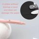 thumbnail image 2 of 5 Pcs Gel Ink Pens Set, 0.5mm Medium Tip Black Ink Rollerball Pens for Smooth Writing, Quick Drying for School Office, 2 of 5