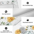 thumbnail image 5 of Spring Flowers Outdoor Rug 4x6 Ft, Non Slip Washable Area Rug, Watercolor Botanical Eucalyptus Leaves Patio Rugs Carpet Runner, Large Floor Mat for Indoor/Outdoor Deck Porch Camping, 5 of 8