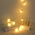 thumbnail image 4 of Christmas Decor White Light Bulb Decorative String Lights House Christmas Day, 4 of 9
