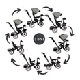 thumbnail image 2 of Triciclo para Niños The Baby Shop  para bebés, evolutivo Luz y Sonido Gris -, 2 of 8