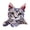 82, variant on Aellinatey Stylish Cats Embroidery Patches Unique Stylish Handmade Apparels Patches