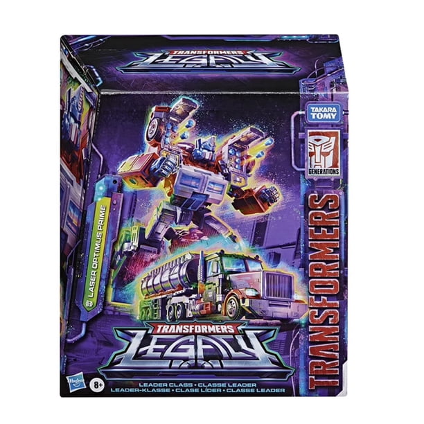 Hasbro Transformers Generations Legacy Series Anime Action Figures Genuine Optimus Prime Model Collectible Hobby Kids Toy Gifts Gong Bohan LED
